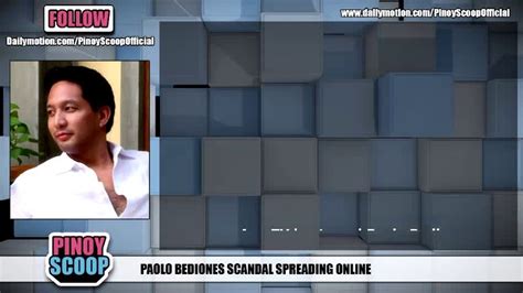 paolo bediones scandal part 1|Paolo Bediones seeks PNP help vs leaker of sex video.